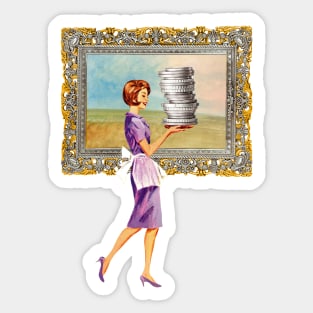 Dinner is ready Sticker